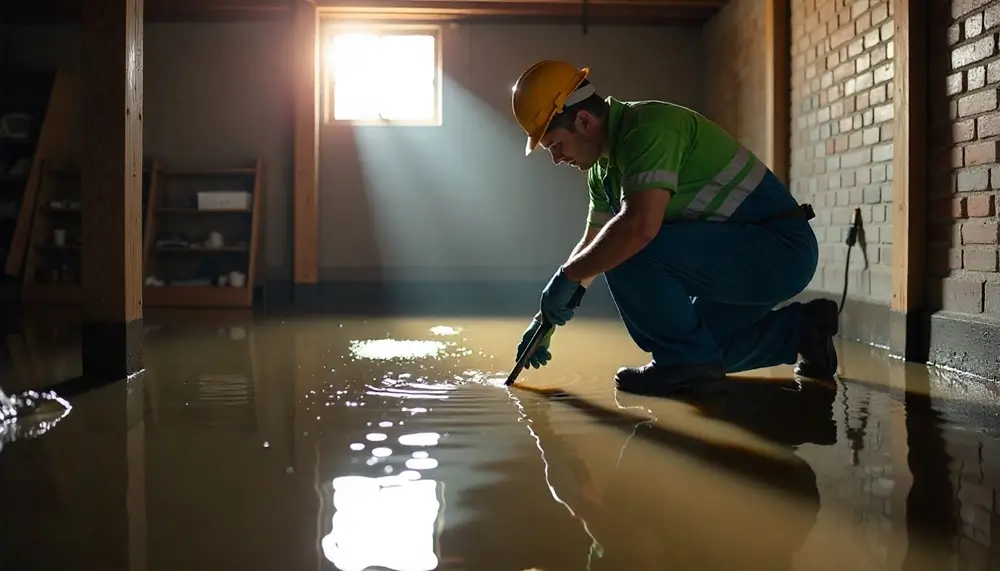 Professional water damage restoration services in Cache, OK